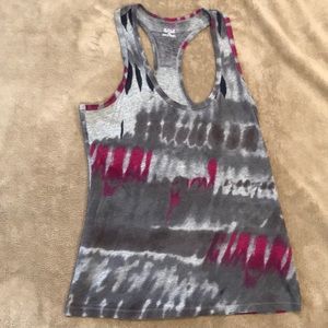Racerback athletic tank top